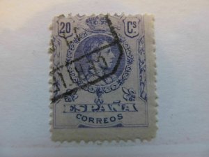 Spain España Spain 1917-20 Medallion 20c fine used A5P5F224-