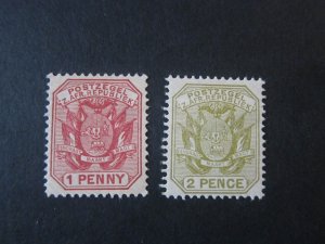 Transvaal 1895 154-5 MH
