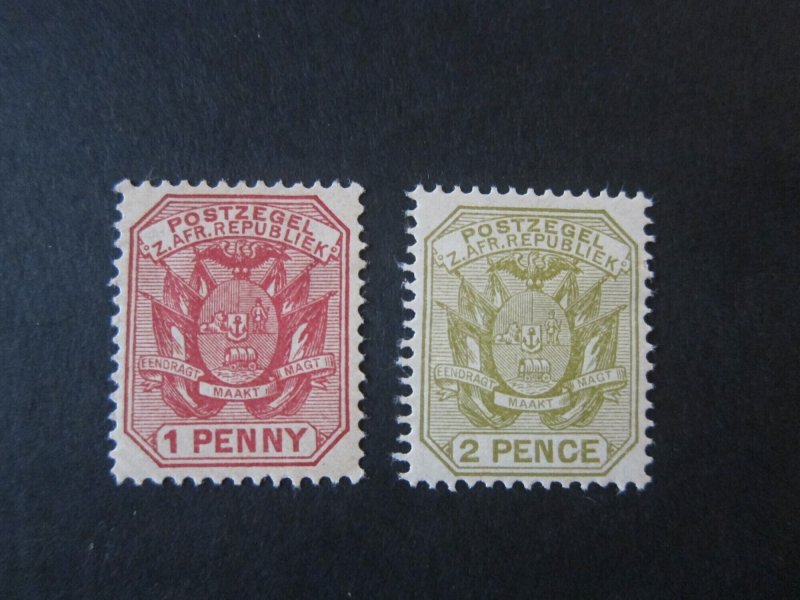 Transvaal 1895 154-5 MH