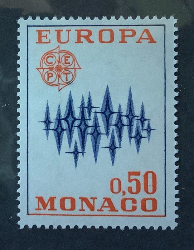 Monaco 1972 Scott 831 MNH - 0.50f, Europa, common design