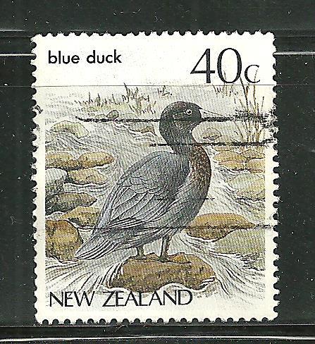 New Zealand 830 Blue Duck Postally used