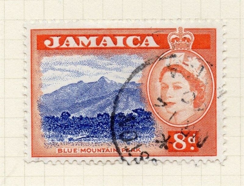 Jamaica 1956 Early Issue Fine Used 8d. 283896