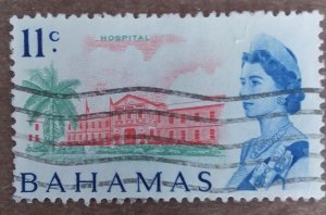 Bahamas #259 11c Princess Margaret Hospital USED (1967)