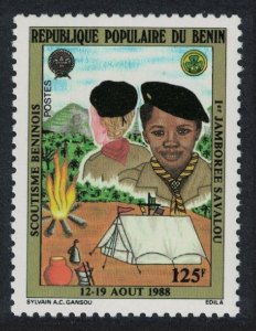 Benin First Benin Scout Jamboree Savalou 1988 MNH SG#1097