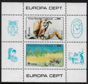 Turkish Northern Cyprus #181 MNH S/Sheet - Europa