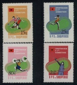 Albania MNH Sc 2147-50 Mi 2238-41 Spartakiad