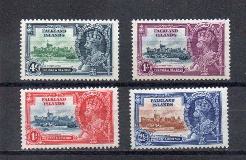 Falkland Islands 77-80 MH