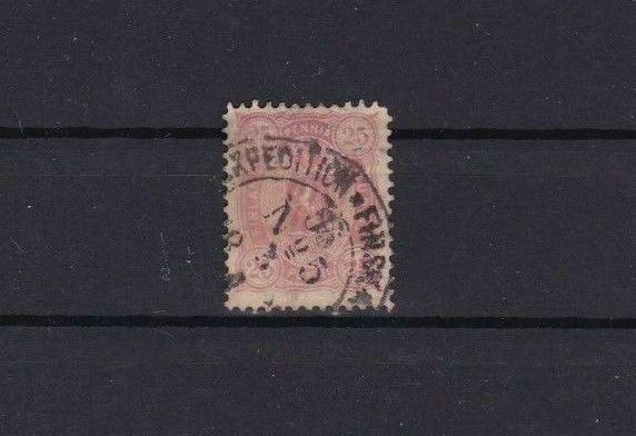 FINLAND 1875 25 PENNI  RED STAMP  CAT £60 EXPEDITION CANCEL     REF 5735