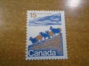 Canada  #  595i  DF pap  OP2  Type 1   MNH