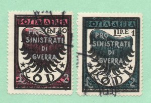 Rhodes - Sc# CB2 & CB3 Used         -         Lot 0324249