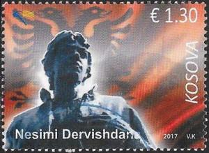 U.N. Kosovo 337 Used - Martyrs - Nesimi Dervishdana (1964-81)