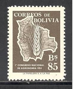 Bolivia 387 mint hinged SCV $ 1.50 (DT)