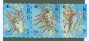 Kiribati #716-718  Multiple