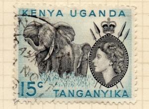 Kenya 1954 Early Issue Fine Used 15c.