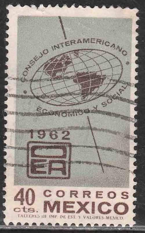 MEXICO 926, Interamerican. Economic & Soc Council USED. VF. (1022)