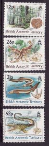 British Antarctic Territory-Sc#172-5- id9-unused NH set-Age of Dinosaurs-1991-