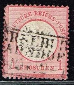 Germany 1872,Sc.#17 used. Eagle, big shield