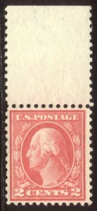 U.S. #461 SCARCE Mint NH - 2c Pale Carmine Red, P11