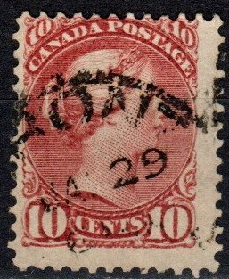 Canada #45 F-VF Used CV $65.00 (X5688)