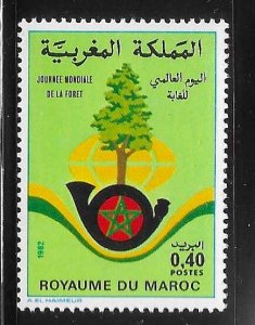 Morocco 1982 World Forest Day Tree Sc 531 MNH A3138