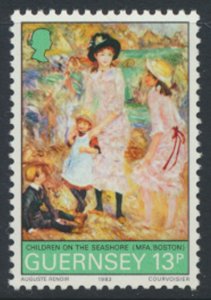 Guernsey  SG 278  SC# 265  Renoir paintings Mint Never Hinged see scan 