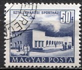 Hungary; 1953: Sc. # 1054: O/Used CTO Large Edition Single Stamp