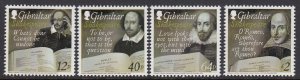 Gibraltar 1458-61 William Shakespeare mnh