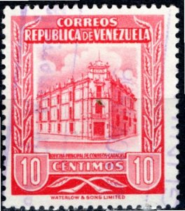 Venezuela 1955; Sc. # 662; Used Single Stamp