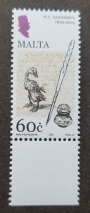 *FREE SHIP Malta Hans Christian Andersen 2005 Ugly Duckling 2005 (stamp) MNH