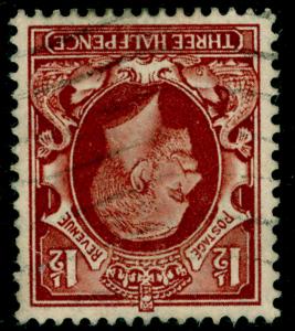 SG441Wi, 1½d red-brown, FINE USED. WMK INV