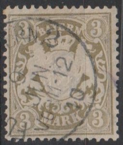 Mi:  69x   used   1900  Bavaria  Cat € 40