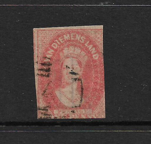 TASMANIA  1857-69  1d     QV  FU   SG 27