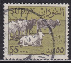 Sudan 153 Cattle Grazing 1962
