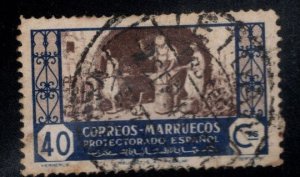 Spanish Morocco Scott  255 Used