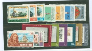 Jamaica #324-339  Single (Complete Set)