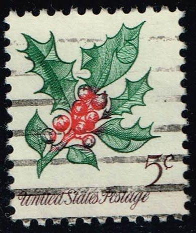 US #1254 Holly; Used (0.25)