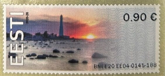 Estonia 2020 Visit to Estonia Tahkuna lighthouse stamp MNH