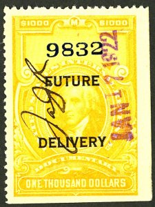 U.S. #RC21 USED VIOLET CANCEL