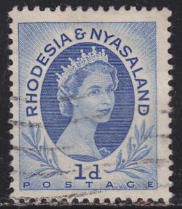 Rhodesia & Nyasaland 142 Queen Elizabeth II 1954