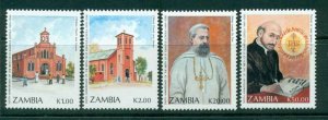 Zambia 1991 Jesuit Churches MUH Lot26954