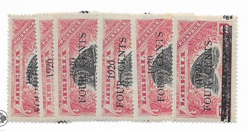 Liberia #177 MH - CAT VALUE $1.10ea PICK ONE