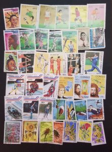 CONGO CTO  Used Stamp Lot T2623