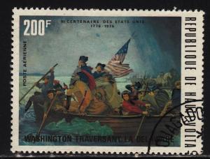 Burkina Faso C209 Washington crossing Delaware 1975