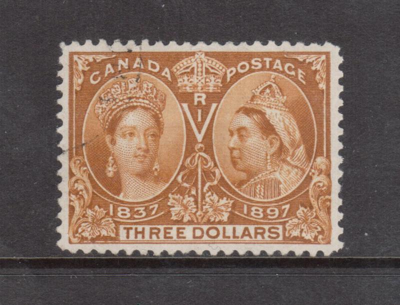 Canada #63 Extra Fine Used With Light CDS & Ideal Color **With Graded Cert.**