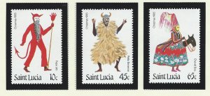 St. Lucia  mnh  sc# 803-805