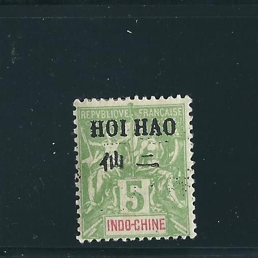 France Off China Hoi Hao 19 Y&T 4 MH F/VF 1891 SCV $4.25