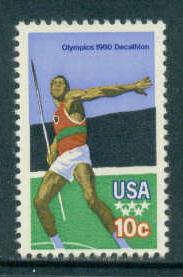 1790 10c Olympics Fine MNH