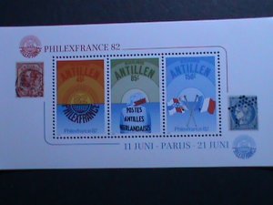 ​NETHERLAND-ANTILLES-1982 SC#484a PHILEXFRANCE'82-STAMPS SHOW-MNH: S/S -VF