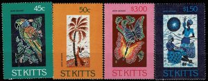 ST KITTS 1984  BATIK DESIGNS MNH