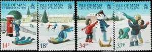 ISLE OF MAN 1990 CHRISMAS MH